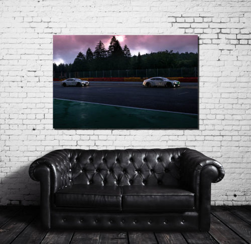 Tableaux Contemporain Voiture de Course Bentley