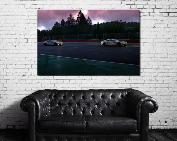 Tableaux Contemporain Voiture de Course Bentley