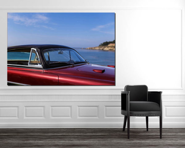 Tableau Photo Voiture devant la mer