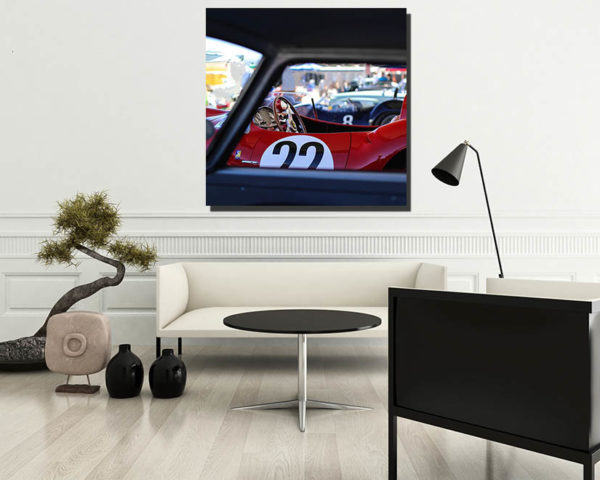 Tableaux Toiles Photo Ferrari 412 S