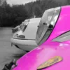 Toile Art Porsche Couleur Toile art Porsche en couleurs tableau automobile, edition limitee