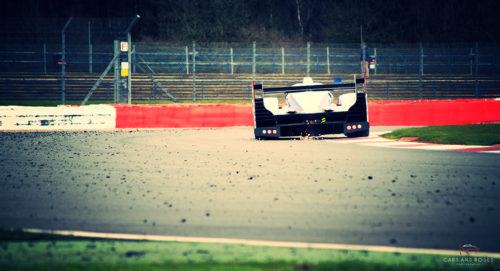 Toyota TS040 Hybrid Back with Sparks