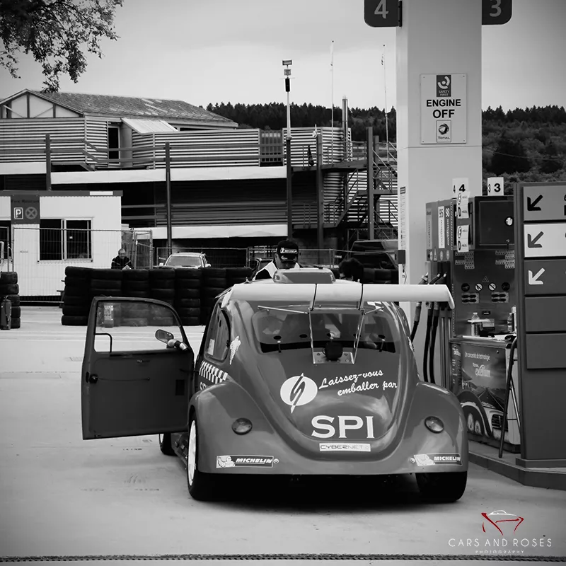 photo noir et blanc vw fun cup tirage art automobile edition limitee