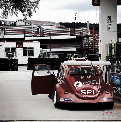 VW Fun Cup at the gas station - Old School