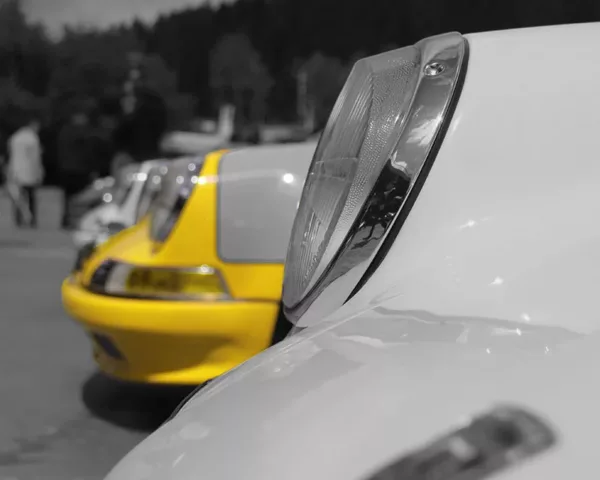 art porsche tableau art phares Porsche 901 impression limitee qualite museale